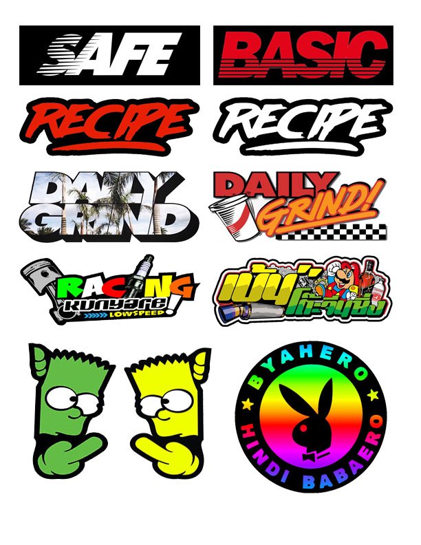 Sticker A4 Size Vinyl